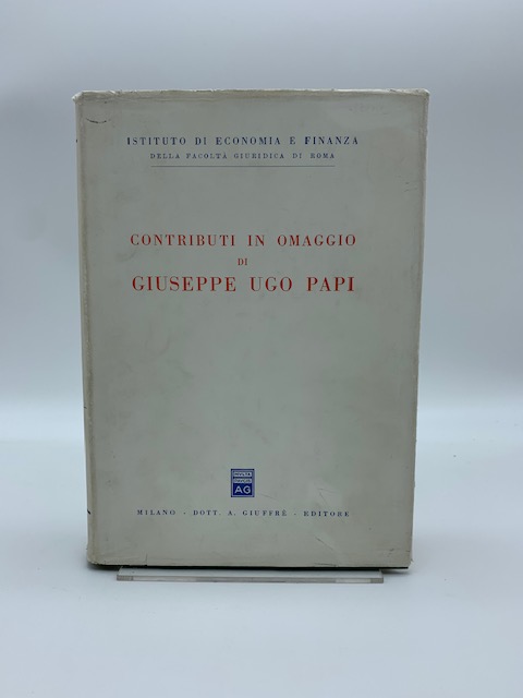 Contributi in omaggio di Giuseppe Ugo Papi
